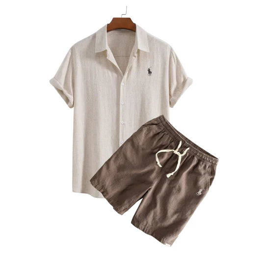 RL™ SET LEINENHEMD UND SHORTS