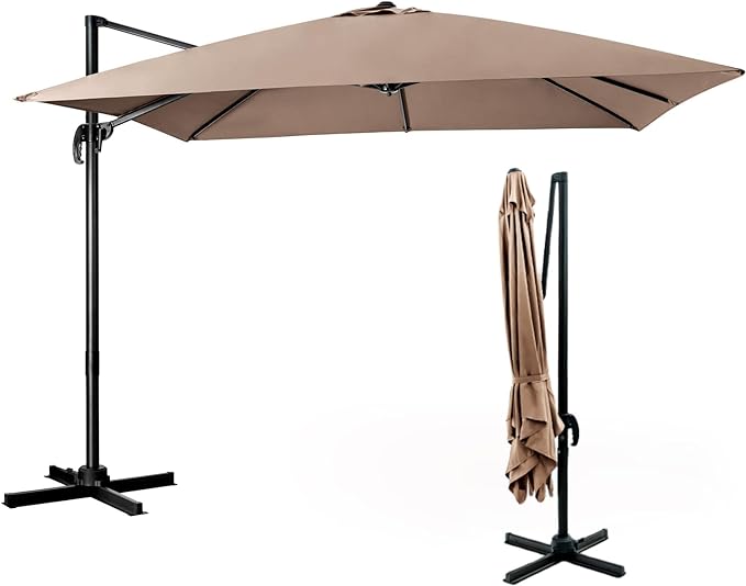 Garten Sonnenschirm Beige