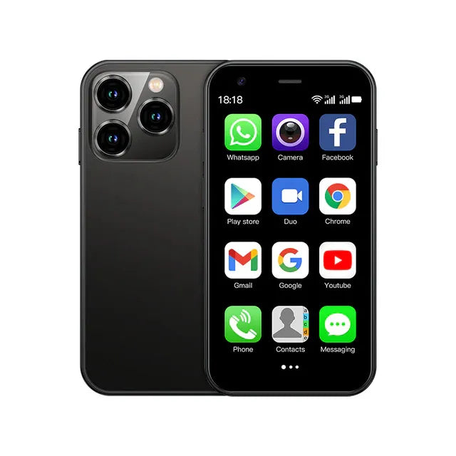 Mini-Smartphone | Für Jung und Alt (+KOSTENLOSE HÜLLE)