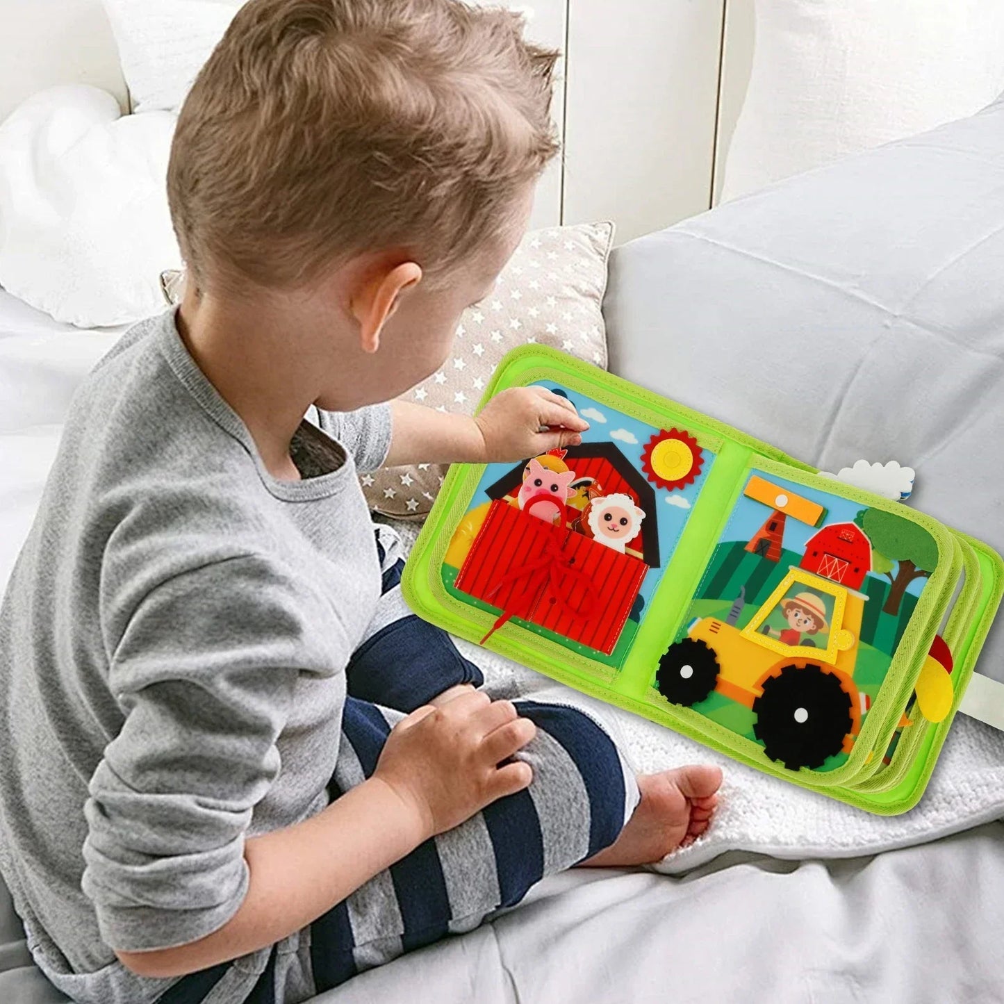 FarmFun™ – Pädagogisches Montessori-Bauernhof-Geschichtsbuch