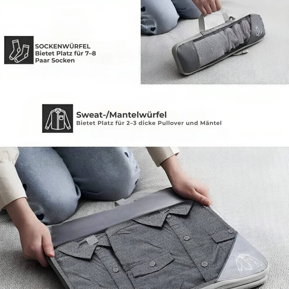 Packzy – 5er-Pack Kompressionswürfel