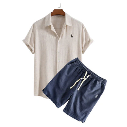 RL™ SET LEINENHEMD UND SHORTS