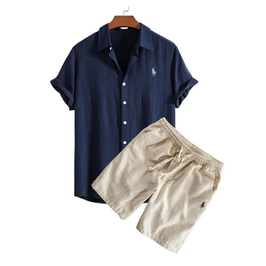 RL™ SET LEINENHEMD UND SHORTS