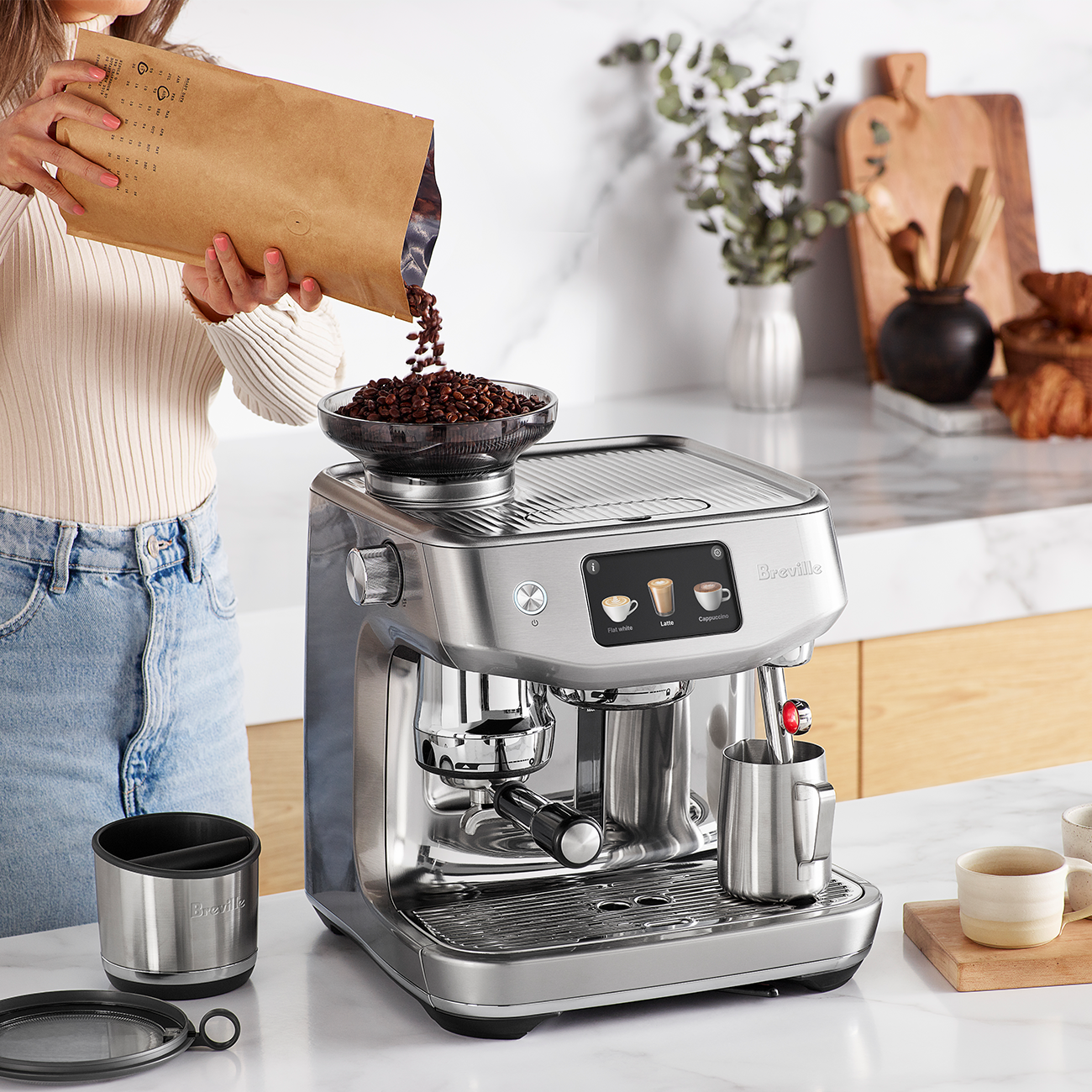 Oracle™ Kaffeemaschine ☕️ Barista-Qualität für Zuhause 🏡