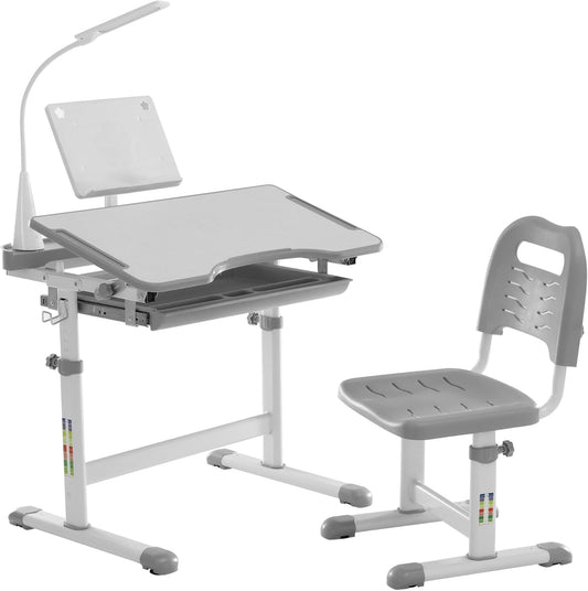 EduSpark Kids Study Hub - Funktionelle Schreibtisch- und Stuhlkombination