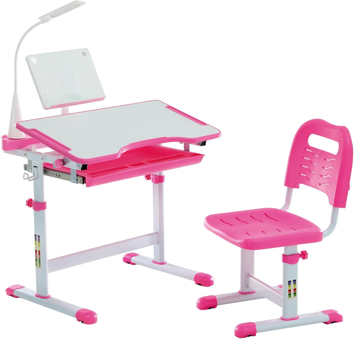 EduSpark Kids Study Hub - Funktionelle Schreibtisch- und Stuhlkombination