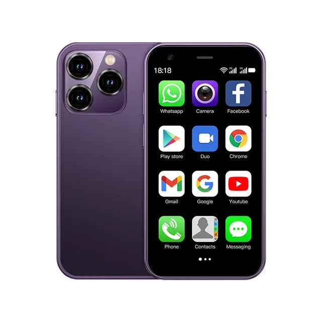 Mini-Smartphone | Für Jung und Alt (+KOSTENLOSE HÜLLE)