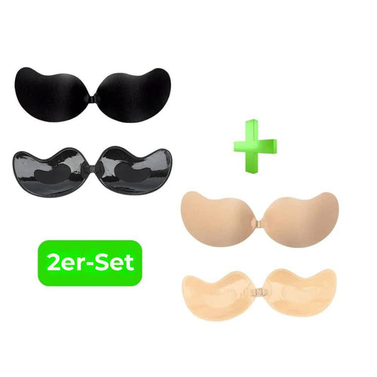 2er-Set Selbstklebende Push-Up BHs