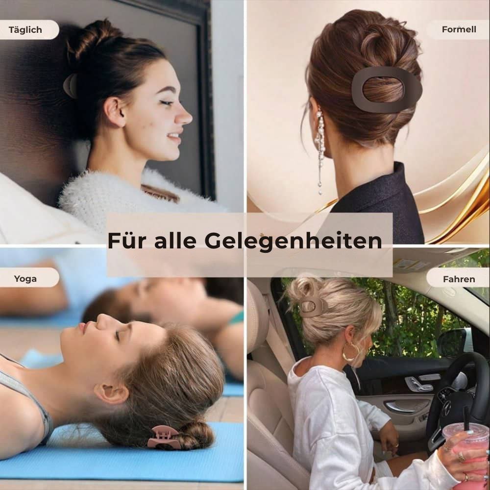 Clipia – Stecken Sie Ihr Haar hoch. Befreien Sie sich von Unbehagen.