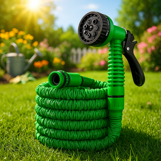 Aquaflex｜Ausziehbarer Gartenschlauch｜8 Hochdruck-Sprühmodi